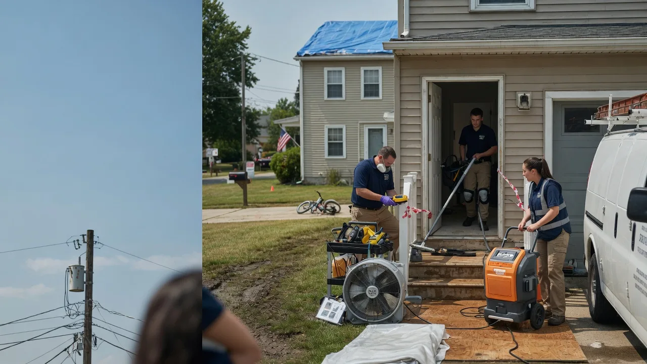 Water Damage Repair in Sadorus, IL near me